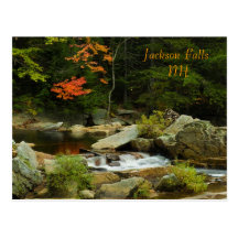 Jackson Falls, NH   Postcard