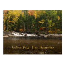 Jackson Falls, NH   Postcard