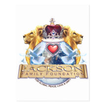 Jackson Family Crest Post Cards