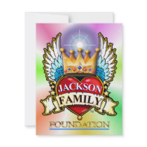 Jackson Family Foundation Post Card Invite