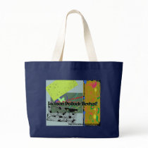 Jackson Pollock Revival! Graphic Canvas Bag