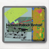 Jackson Pollock Revival! Graphic Mousepad