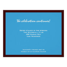 Jackson RSVP Bar Mitzvah Personalized Invitations
