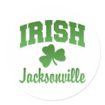 Jacksonville Irish Sticker