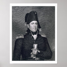Jacob Jennings Brown (1775-1828) engraved by Asher Poster