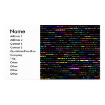 Jacob Text Design I Business/Profile Card Business Card Templates
