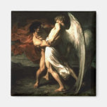 Jacob Wrestling with an Angel Magnet