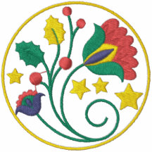 Jacobean Christmas Circle