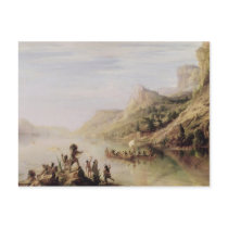 Jacques Cartier Discovering the St. Lawrence Postcards