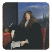 Jacques Tubeuf  President of the Chambre Square Sticker