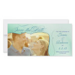 Jade Photo Card Save the Date Wedding Announcement