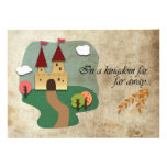 Jaded Fairy Tale Castle Wedding Invitation