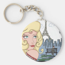 J'Adore Paris Keychain