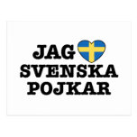 Jag Svenska Pojkar Postcard