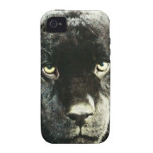Jaguar Eyes iPhone 4 Cover