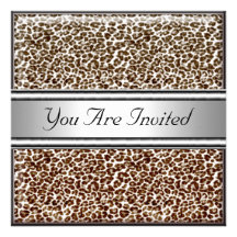 Jaguar Feel Birthday Party Invitation