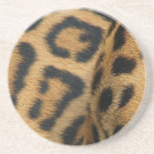 Jaguar Fur Pattern Coasters