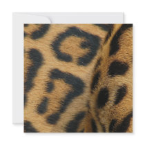 Jaguar Pattern Invitation