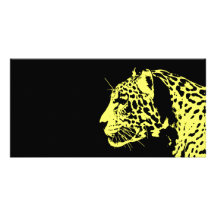Jaguar Pop Art Photo Greeting Card