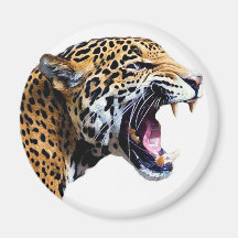jaguar refrigerator magnet