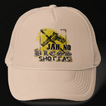 "Jah no bless shottas" hats