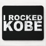 J'ai basculé Kobe Bk Mousepad Tapis De Souris