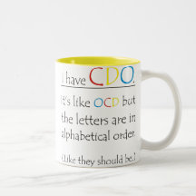J'ai CDO. Tasse À Café