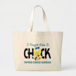 J'ai combattu comme un survivant de cancer de la t sac en toile