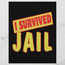 J'AI SURVÉCU À LA PRISON TRACT CUSTOMISÉ