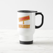 J'AI SURVÉCU À UN DINGLEBERRY TASSE À CAFÉ
