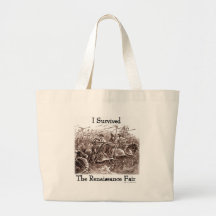 J'ai survécu au Rennaisance loyalement ! Sac En Toile