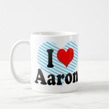 J'aime Aaron Mugs À Café