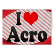 J'aime Acro Cartes