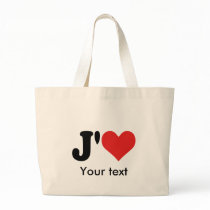 J'aime Tote Bag