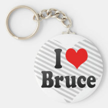 J'aime Bruce Porte-clefs
