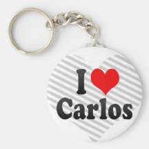 J'aime Carlos Porte-clé