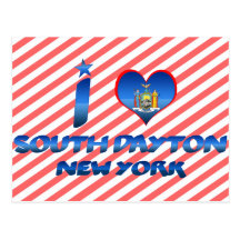 J'aime Dayton du sud, New York Cartes Postales