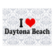 J'aime Daytona Beach, Etats-Unis Cartes Postales