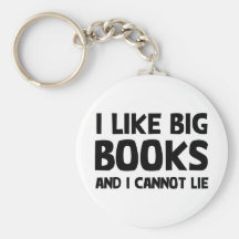 J'aime de grands livres porte-clés