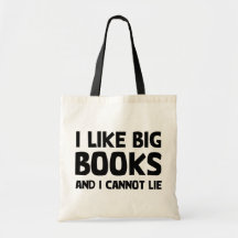 J'aime de grands livres sac en toile