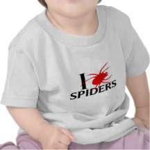 J'aime des araignées t-shirts
