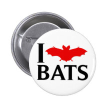 J'aime des battes badges avec agrafe
