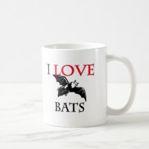 J'aime des battes mug à café