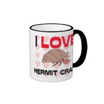J'aime des bernard l'ermite tasse
