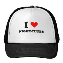 J'aime des boîtes de nuit casquettes de camionneur