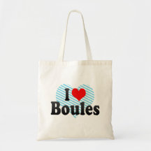 J'aime des Boules Sac Fourre-tout