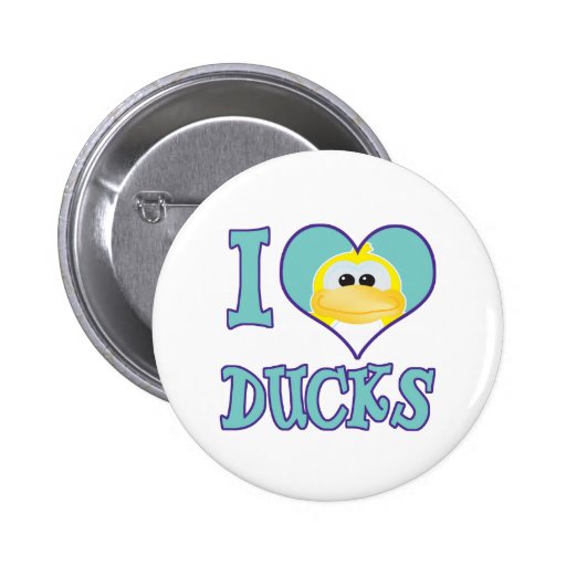 J'aime des canards pin's