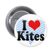 J'aime des cerfs-volants badges
