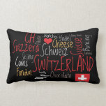J'aime des choses suisses préférées de la Suisse Oreillers