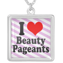 J'aime des concours de beauté collier personnalisé